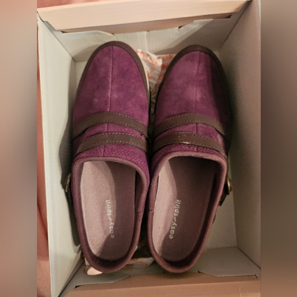 Easy Spirit Dark Purple Clogs NIB - Picture 4 of 7